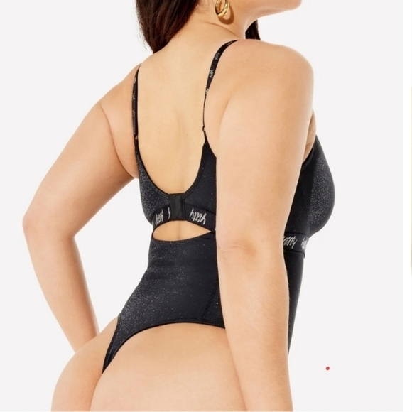 Yitty Shimmery Lurex Bodysuit — Size 2X | Supportive + Medium Compression - Picture 2 of 13